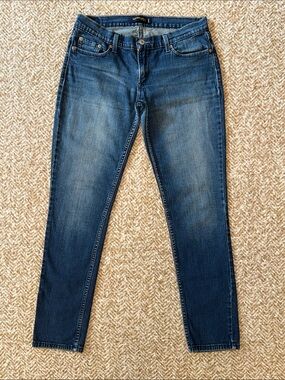 Levis 524 Too SuperLow Skinny Stretch Medium Wash Denim Jeans sz 11 M 30x 31L
